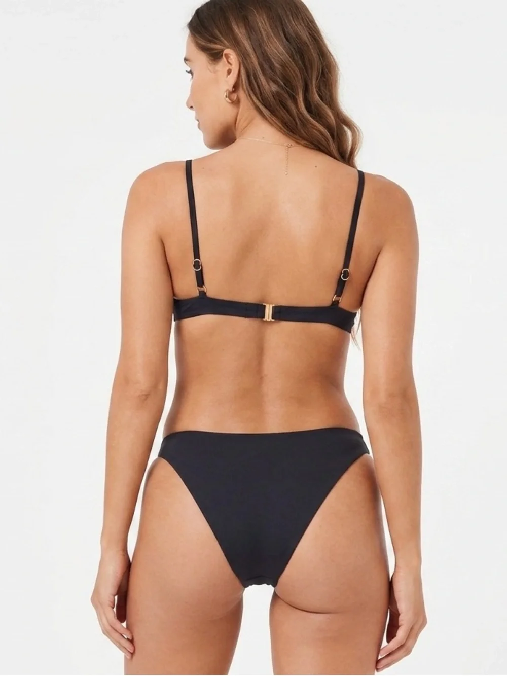 L*Space Bikini Set Fused Zendaya Top & Camacho Bottom Large Boho Resortwear